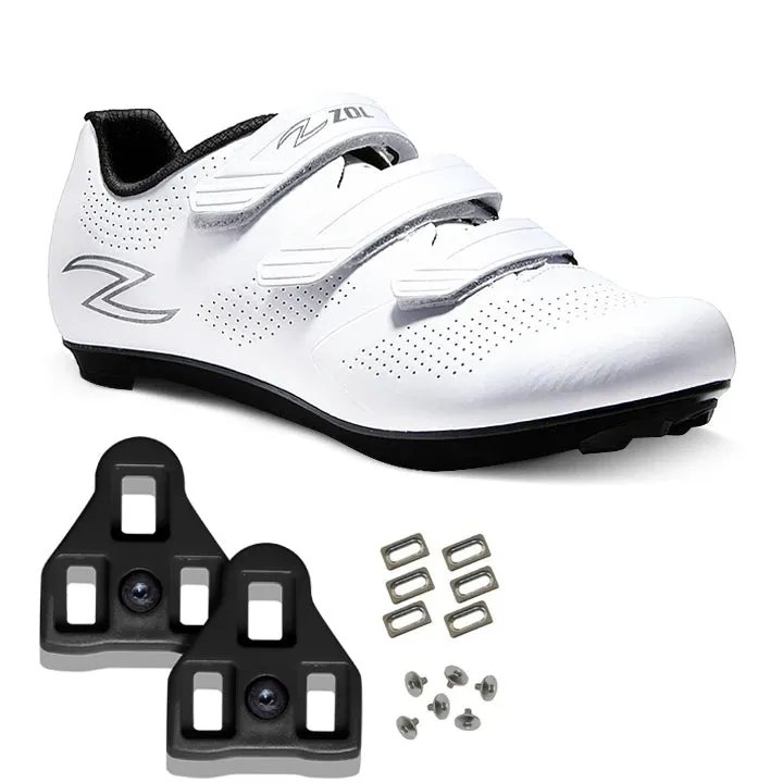 Zol Fondo Road cycling Shoes 0-Degree Look Delta Cleats Included Compatible with Peloton